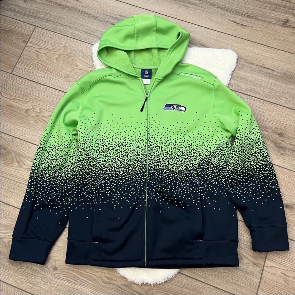 SEATTLE SEAHAWKS Green and Navy Jacket